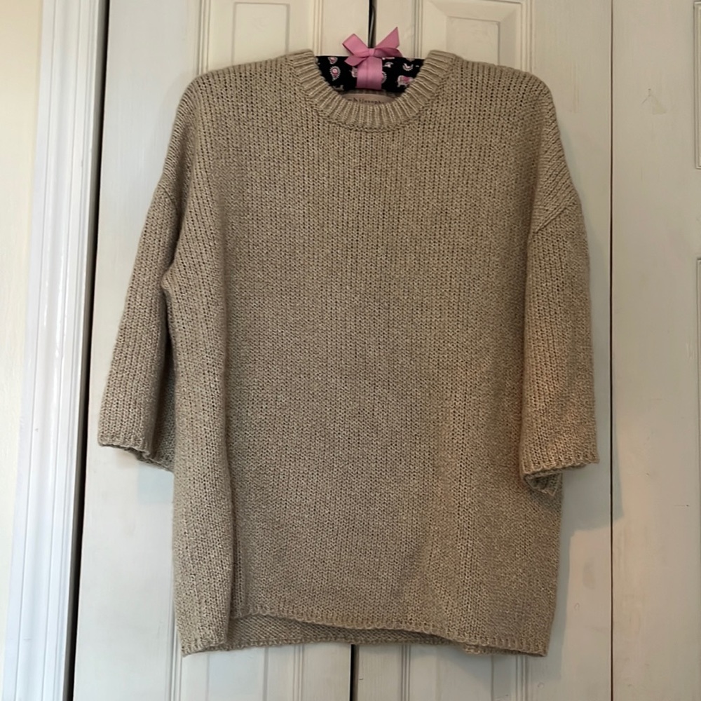 Philosophy Short Sleeve Sweater